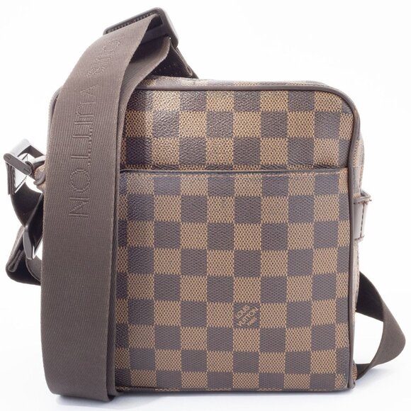 LOUIS VUITTON Brown Damier Canvas Shoulder Bag